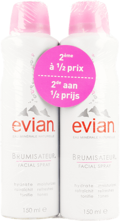 Evian Verstuiver Duo 2x150 ml