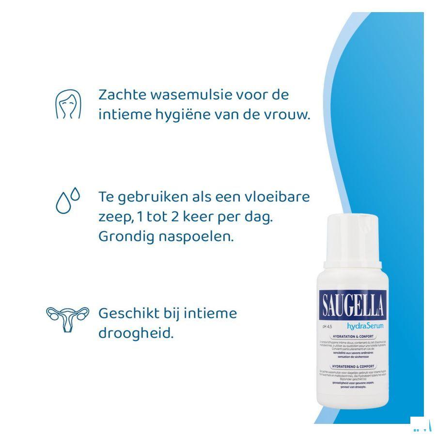 Saugella Hydra Serum Emuls 200ml Nf  -  Mylan