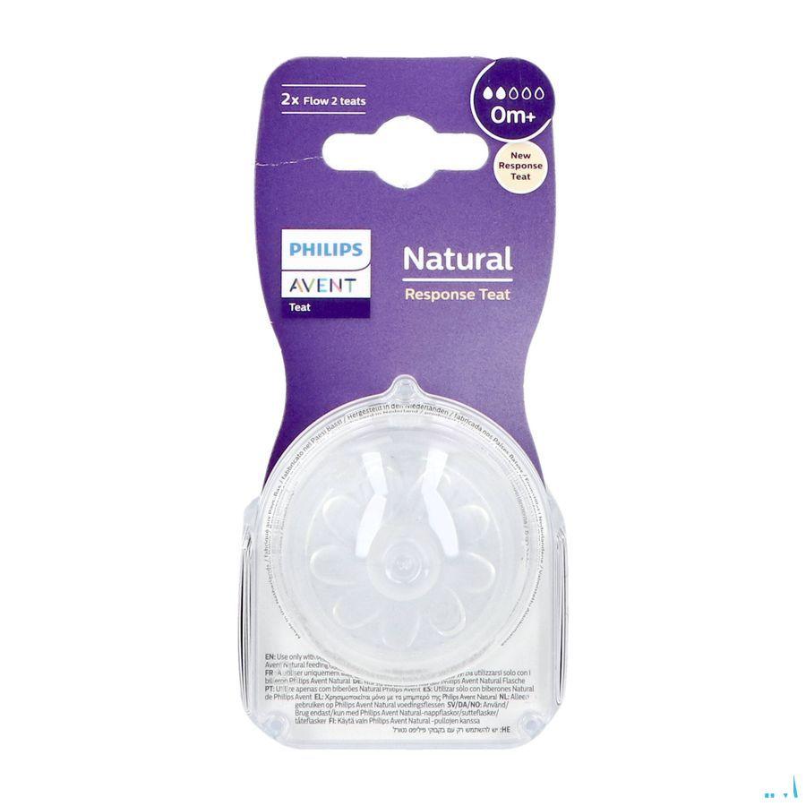 Philips Avent Natural 3.0 Tetine 0M+ T2 1