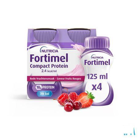 Fortimel Compact Protein 2.4Kcal Bosvrucht 4 x 125 ml