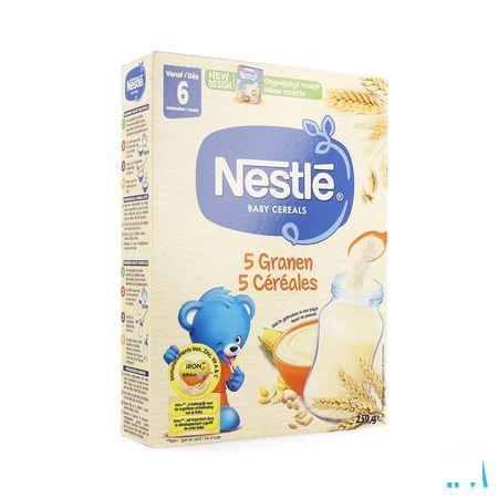 Nestle Baby Cereals 5 Granen 250 gr  -  Nestle