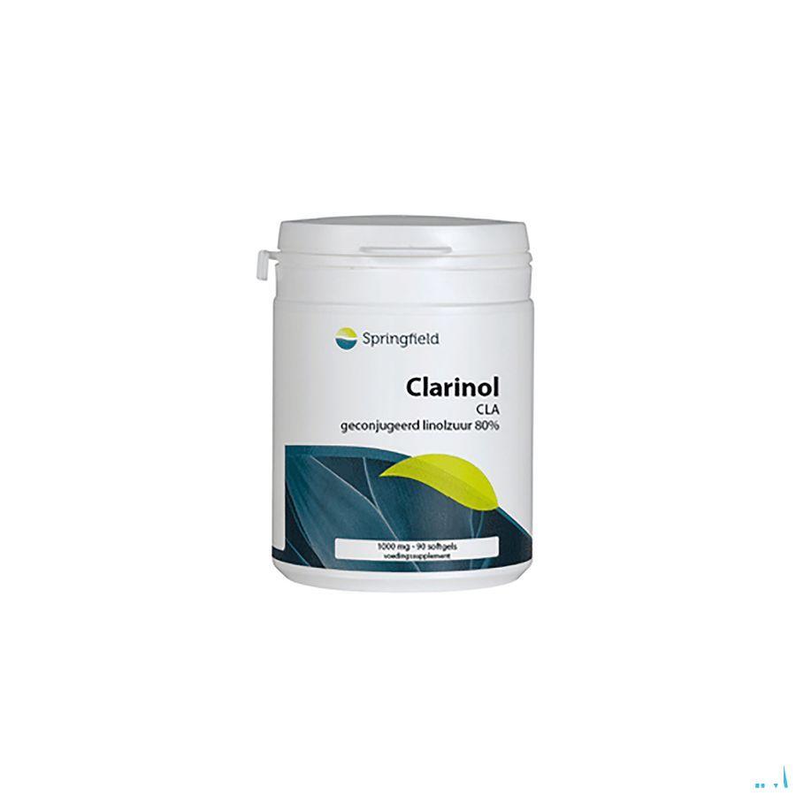 Clarinol Cla 80% 1000 mg Springfield Softgels 90  -  Springfield Nutraceuticals