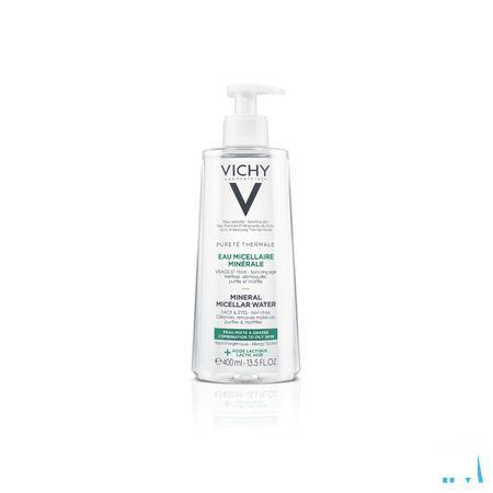 Vichy Pt Micellair Water Vette Gemengde Huid 400 ml  -  Vichy