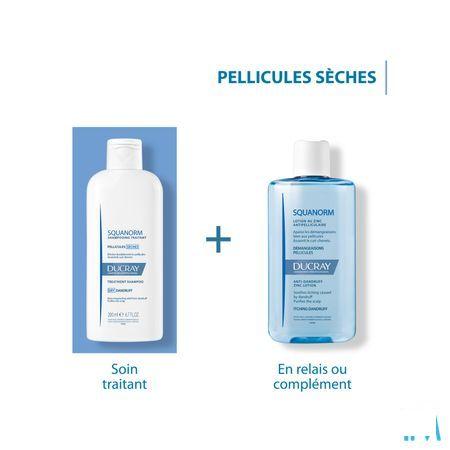 Ducray Squanorm Shampoo Droge Schilfers 200  ml Nf
