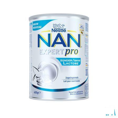 Nan Sans Lactose Pdr 400G  -  Nestle