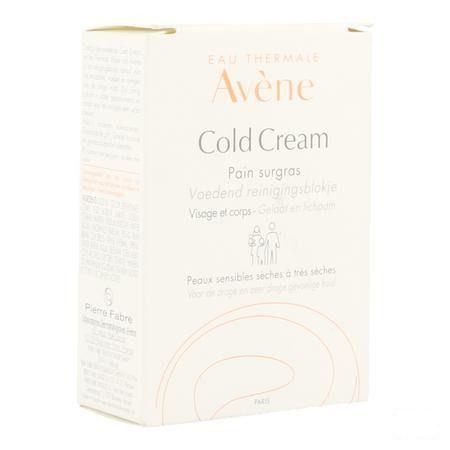 Avene Cold Cream Wasstuk Overvet 100 gr  -  Avene