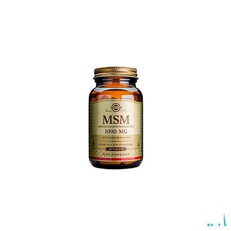 Solgar Msm Comprimes 120x1000 mg  -  Solgar Vitamins