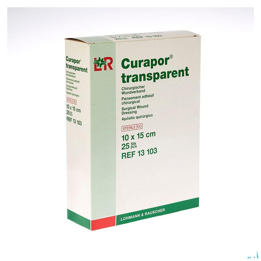 Curapor Transparant Steriel 10Cmx15Cm 25 13103  -  Lohmann & Rauscher