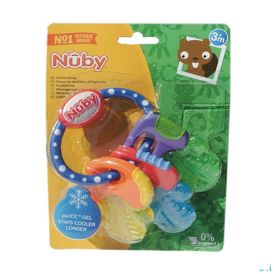 Nuby Koelbijtsleutels - 3m +   -  New Valmar