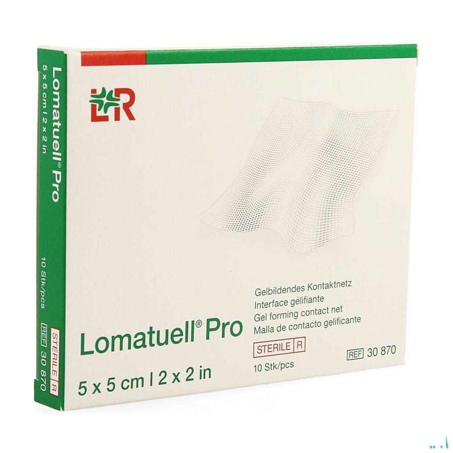 Lomatuell Pro Kompres Ster 5x 5cm 10 30870  -  Lohmann & Rauscher
