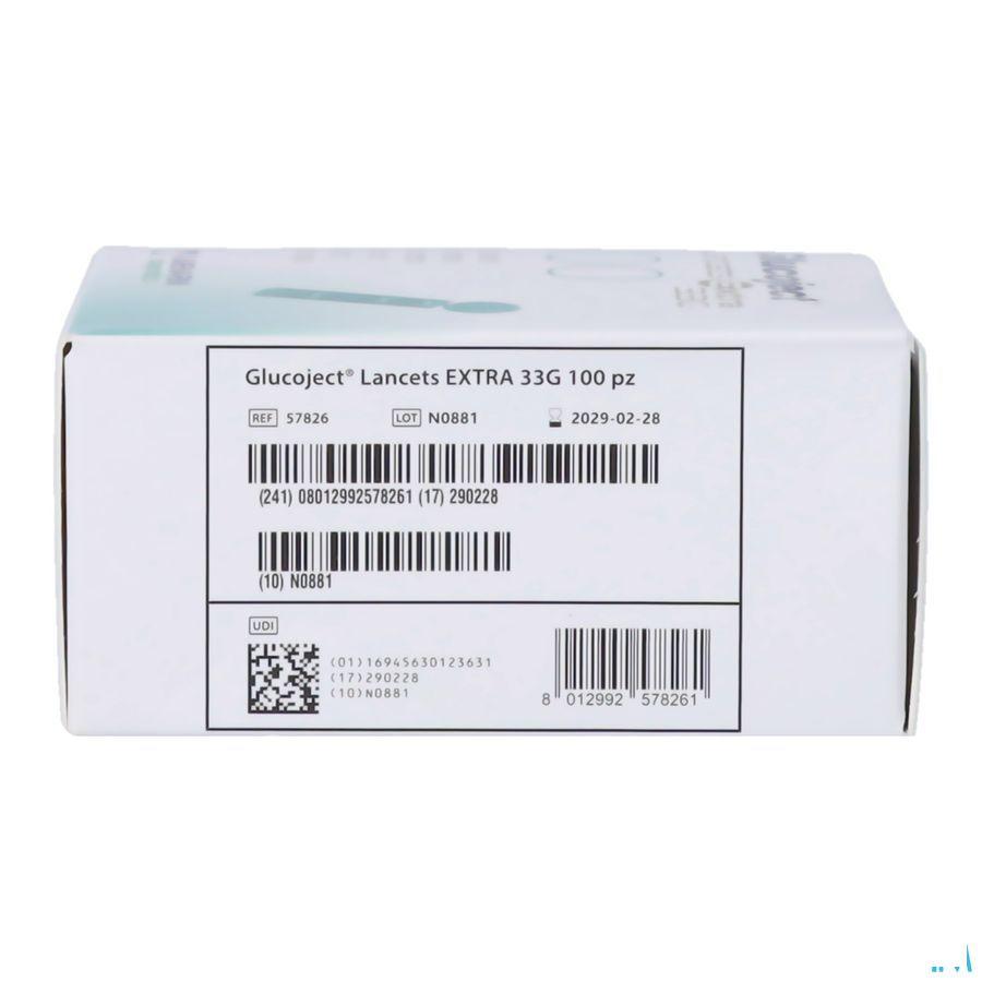 Gject L.extra 33G Lancetten 100