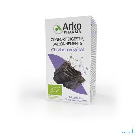 Arkocaps Plantaardig Kool Capsule 150  -  Arkopharma
