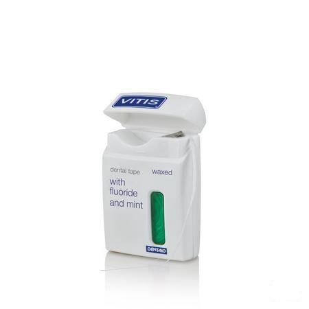Vitis Tape Waxed Fluor Mint 50m 1502  -  Dentaid