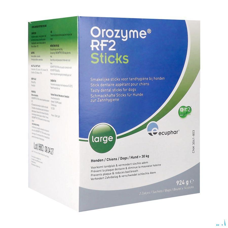 Orozyme Rf2 Sticks Appetents Chien Large 28  -  Ecuphar