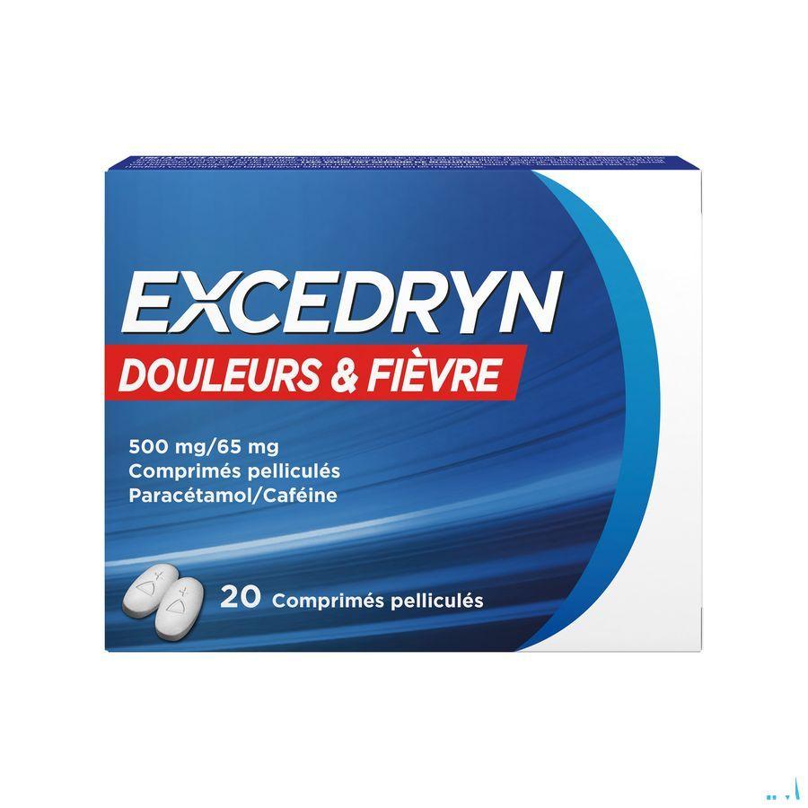 Excedryn Pijn & Koorts 500 mg/65mg Filmomh Tabl 2X10
