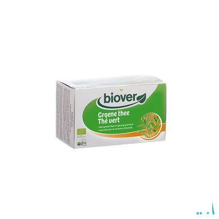 Biokruideninfusie Groene Thee Zakje 20  -  Biover