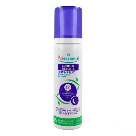 Puressentiel Sommeil Detente Spray 12 Huile Essentielle 75 ml  -  Puressentiel