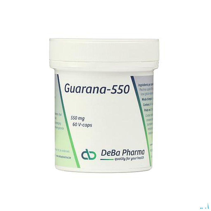 Guarana 550 V-Capsule 60x550 mg  -  Deba Pharma