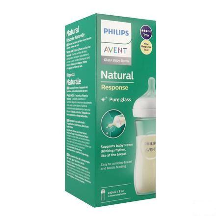 Philips Avent Natural 3.0 Zuigfles Glas 240 ml