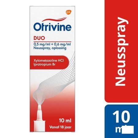 Otrivine Duo 0,5/0,6 Spray Nas 10 ml