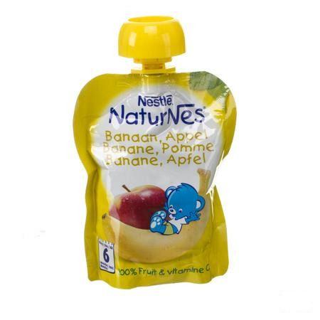 Nestle Naturnes Banaan Appel 90 gr  -  Nestle