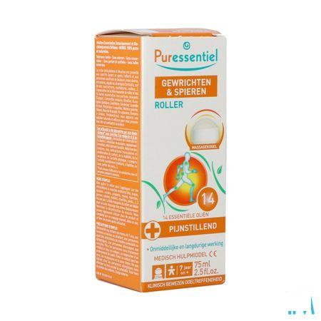 Puressentiel Articulation Roller 14 Huile Essentielle 75 ml  -  Puressentiel