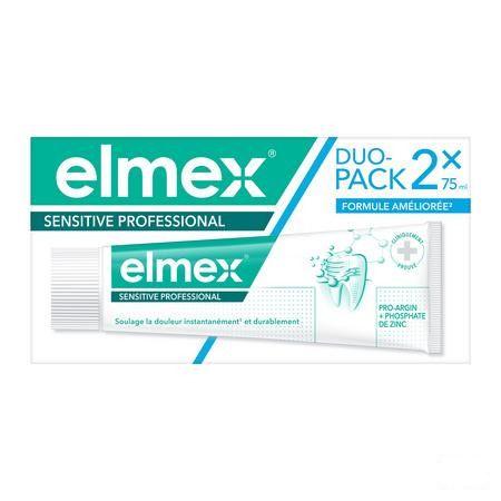Elmex Sensitive Professional Dentifrice Tube2X75 ml
