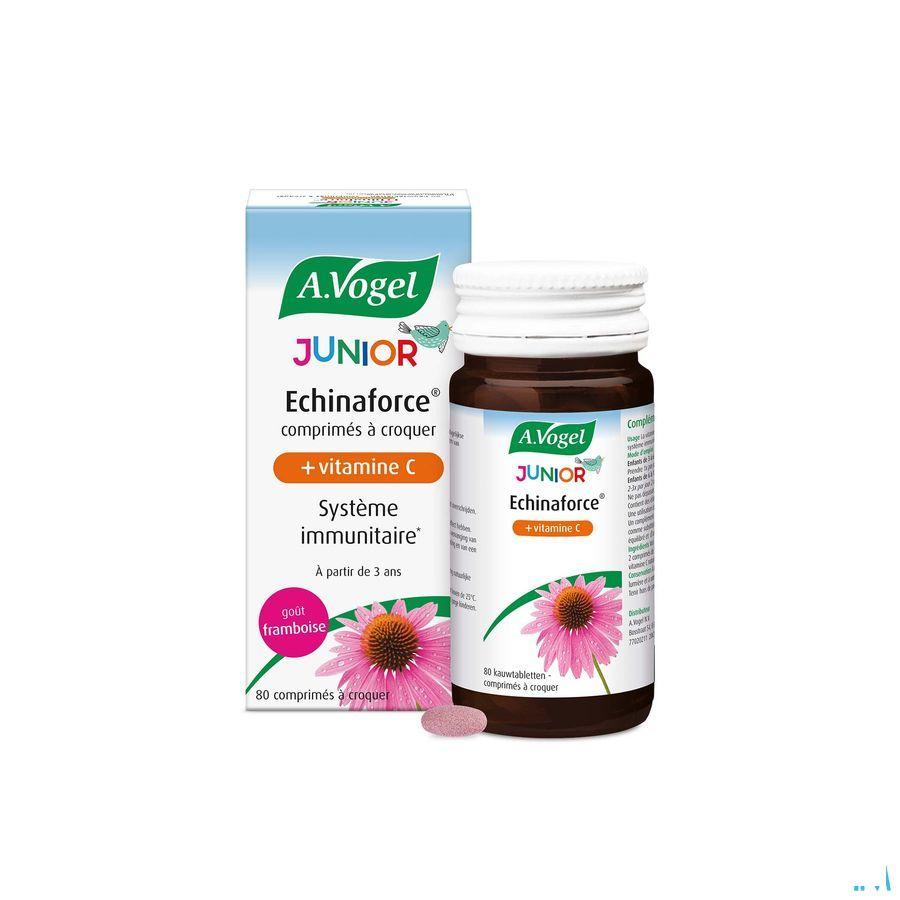 Vogel Echinaforce Junior+Vit C Framboise Tabl 80  -  A.vogel
