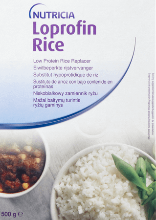 Loprofin Rijst Eiwitarm 500 gr  -  Nutricia