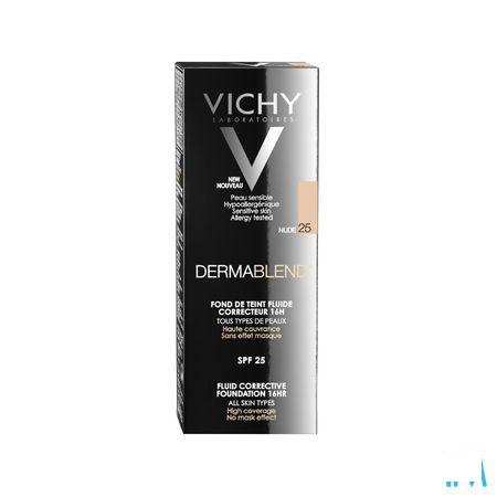 Vichy Fdt Dermablend Fluide 25 Nude 30 ml