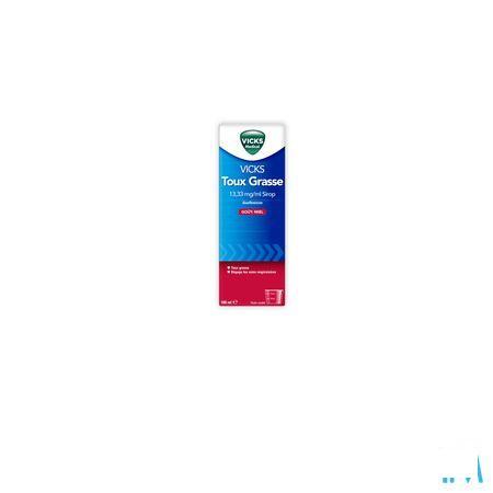 Vicks Expectorant Miel 13,33 mg/ml Sirop 180 ml