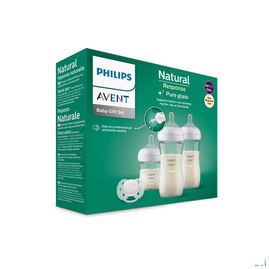 Philips Avent Natural 3.0 Start.Set Zuigfles Glas3
