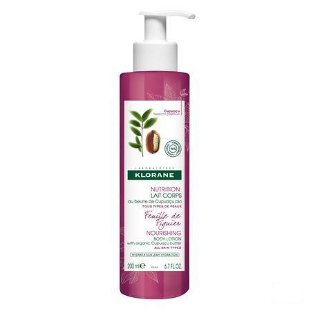 Klorane Lichaam Melk Essentiele Olie Vijg 200 ml