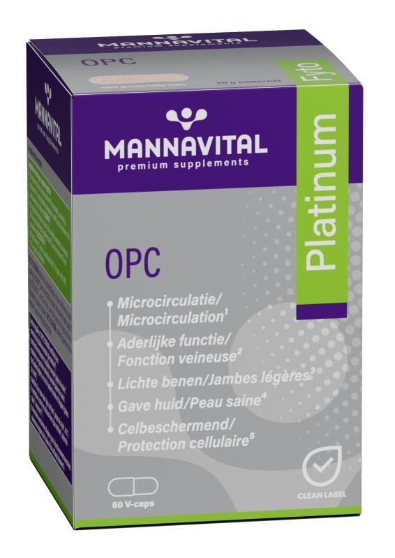 Mannavital Opc Platinum V-Capsule 60