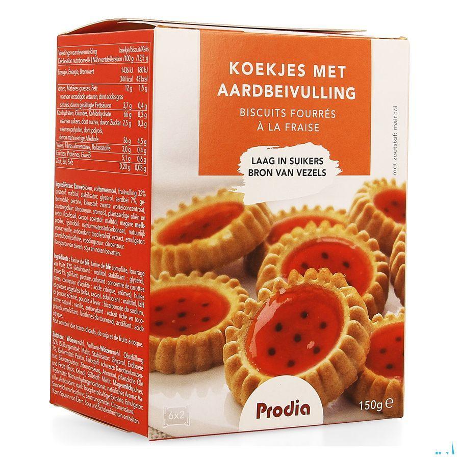 Prodia Biscuits Fourres Fraise 150 gr 5850  -  Revogan