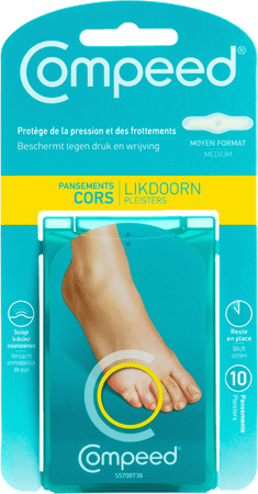 Compeed Pleister Likdoorn Medium 10