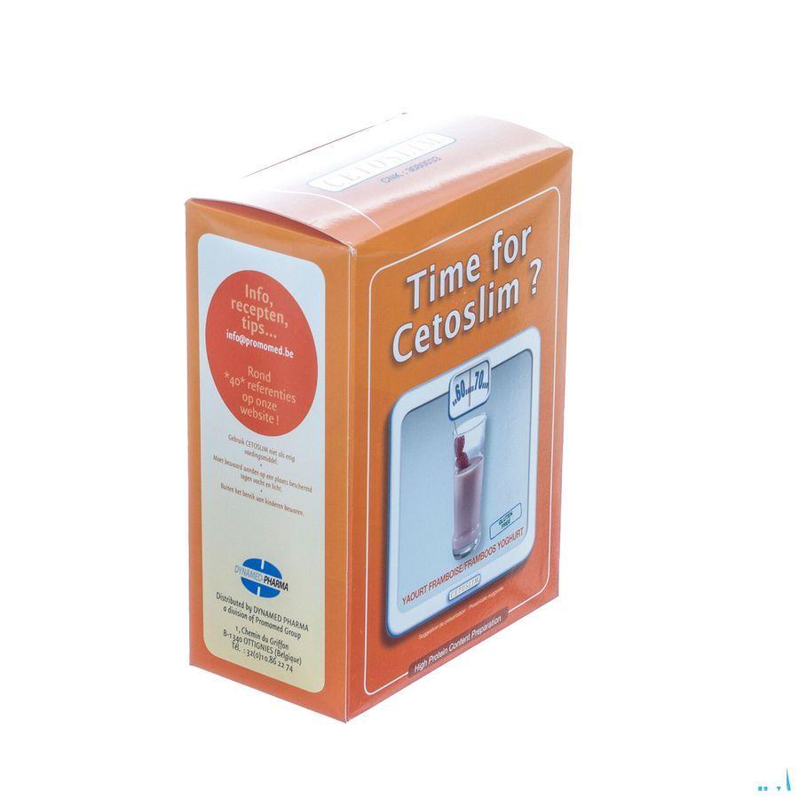 Cetoslim Yaourt A Boire Framboise Pdr Sach 6X25G