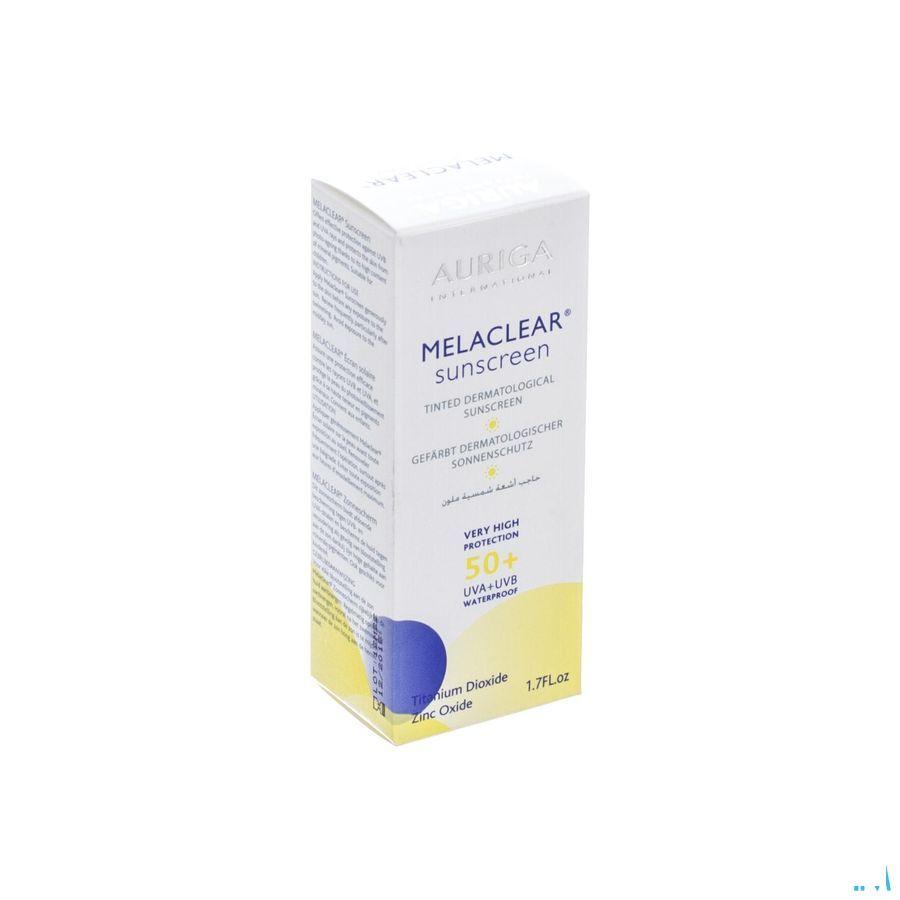 Auriga Melaclear Zonnebescherm. Dermato Ip50 50 ml  -  Isdin