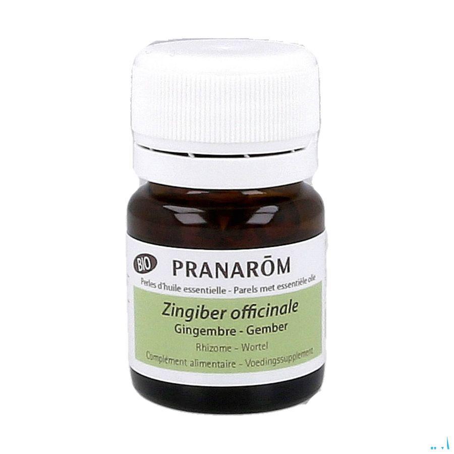 Parels Bio Gember Essentiele Olie 60  -  Pranarom