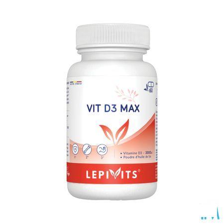 Leppin Vit D3 Max 3000UI Capsule 60  -  Lepivits