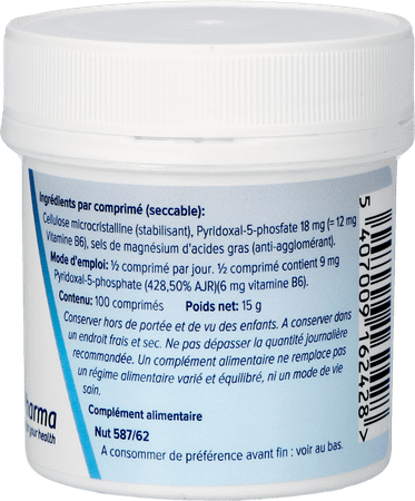 Pyridoxal-5-phos Tabletten 100x18 mg  -  Deba Pharma