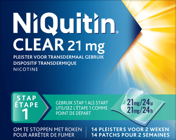 Niquitin Clear Patches 14 X 21 mg