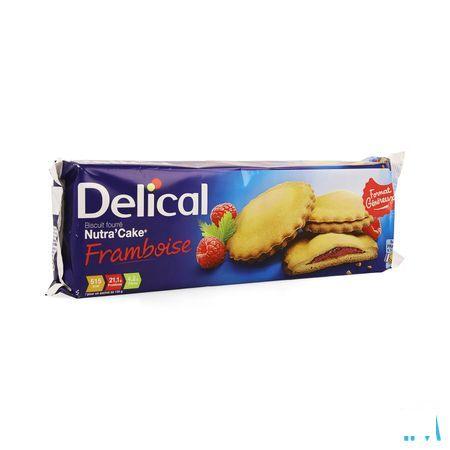 Delical Nutra Cake Framboos 3x135 Gr Nm  -  Bs Nutrition