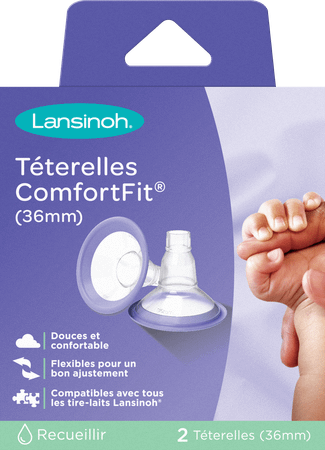 Lansinoh Teterelles Comfort Fit 2X36mm