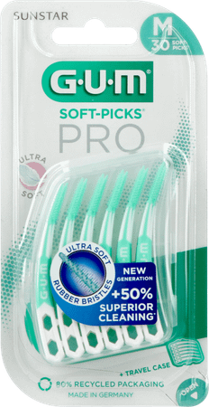 Gum Soft Picks Pro Medium 30