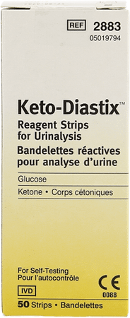 Keto-diastix Strips 50 A 2883 B 51