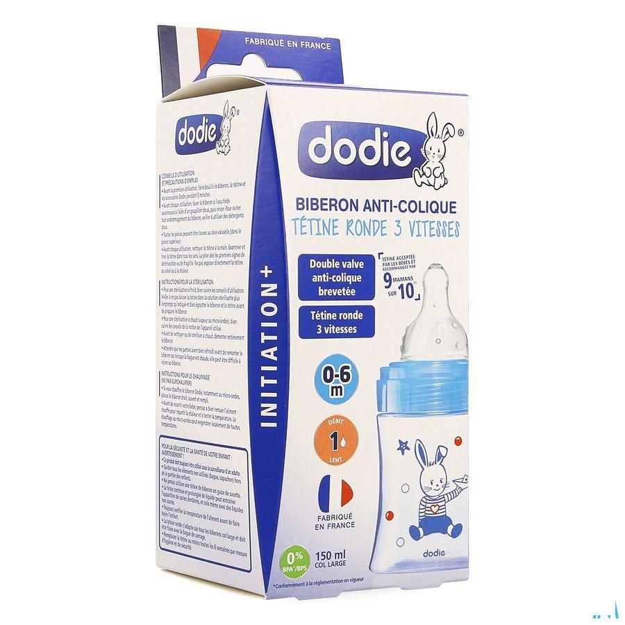 Dodie Zuigfles Initiatie+ Blauwe Boot 150 ml