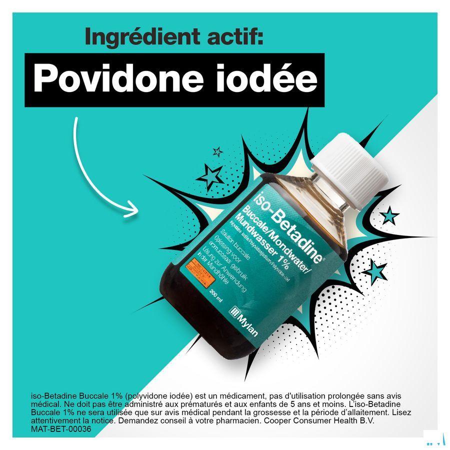 Iso Betadine 1% Solution Bucc 200 ml Ready To Use