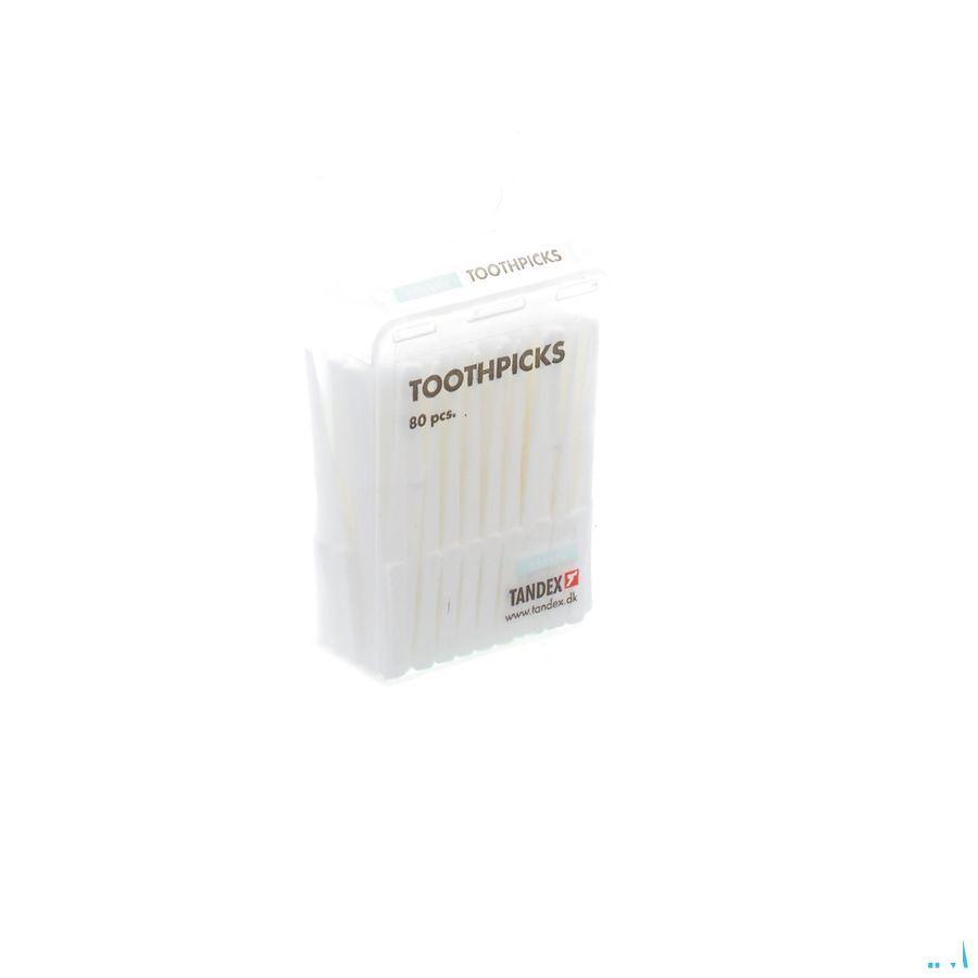 Tandex Toothpicks Plastic 80  -  Deprophar