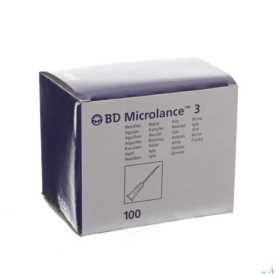 Bd Microlance 3 Naald 23G 1 Rb 0,6X25Mm Blauw 100